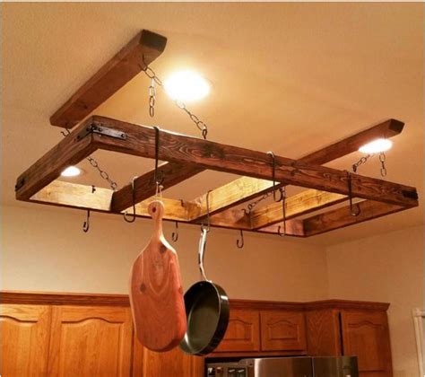 12 DIY pot rack projects to save space in your kitchen – SheKnows