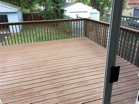 Wood Deck Staining info and tips from Local Cleveland Painters - The Picky Painters - Berea, OH