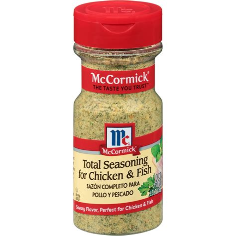 McCormick Total Seasoning for Chicken & Fish - Shop Spice Mixes at H-E-B