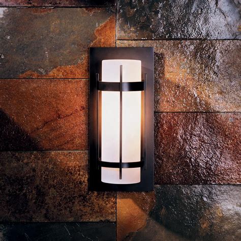 Banded Small Outdoor Wall Sconce by Hubbardton Forge | 305892-1024 | HUB39966 | Contemporary ...