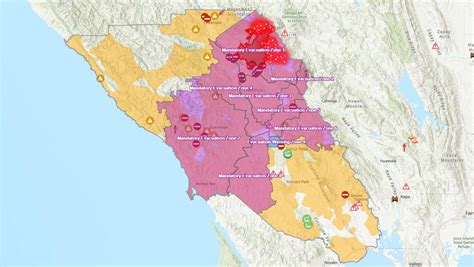 MAP: Kincade Fire evacuation, burn zones in Sonoma County [Video]