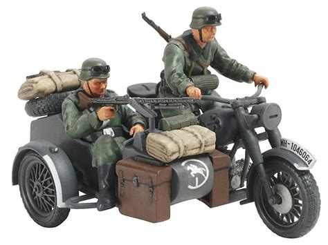 Tamiya 32578 1:48 German Side Car Tension (2), Model Kit, Plastic ...