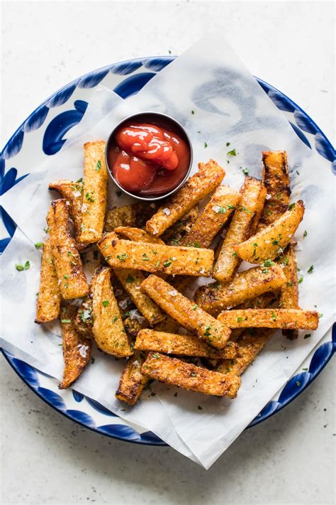 Crispy Baked Jicama Fries - Isabel Eats | Recipe | Jicama fries, Jicama ...