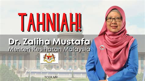 OFFICIAL : Menteri Kesihatan Malaysia Baharu Terajui KKM, Jom Kenali Biodata Dr Zaliha Mustafa ...