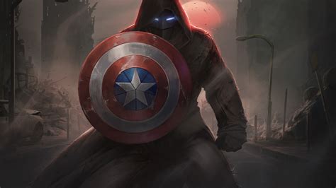 Marvel Captain America Shield Artwork 4K Wallpapers | HD Wallpapers ...