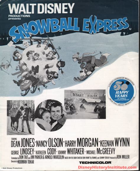 2020 February MotM- Snowball Express – Part 2, Supporting Articles - Disney History Institute