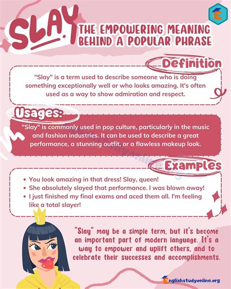 Slay Meaning: Understanding the Popular Slang Term - English Study Online