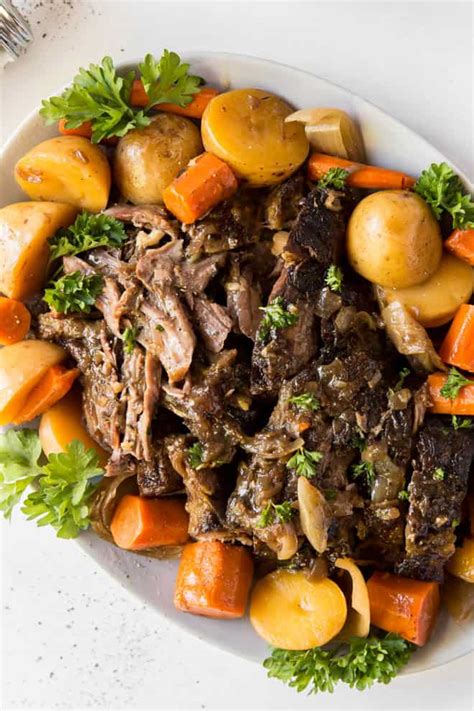 Beef Pot Roast With Carrots Onions Potatoes Rosemary | SexiezPix Web Porn