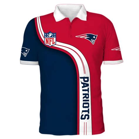 25% SALE OFF Men's New England Patriots Polo Shirt 3D| New England Patriots Apparel – 4 Fan Shop