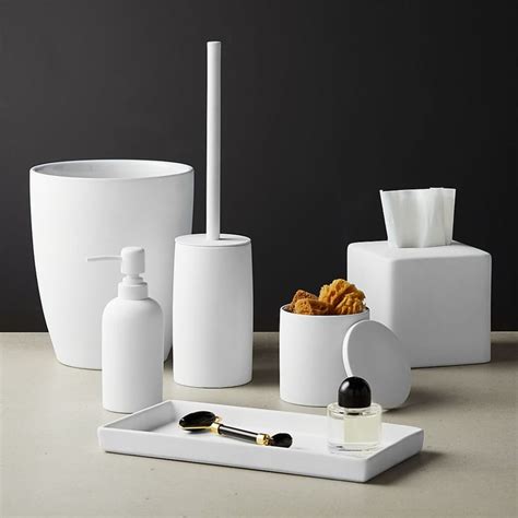 Modern Bathroom Accessories for Stylish Vanities | CB2 in 2020 | Modern ...