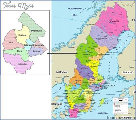 Ostersund Sweden Map - ToursMaps.com