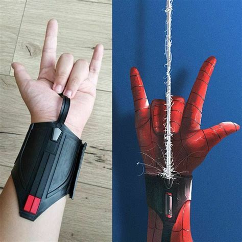 New Cool Superhero SpiderMan Web Shooter Cosplay Props Spider-Man ...