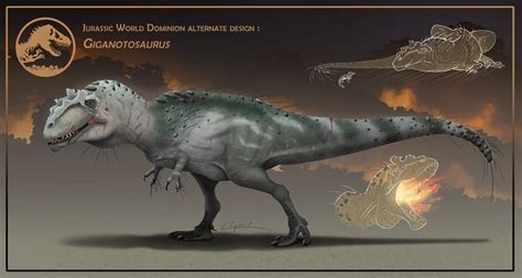 JWD Giganotosaurus Alternate Design Idea by Cryoll on DeviantArt