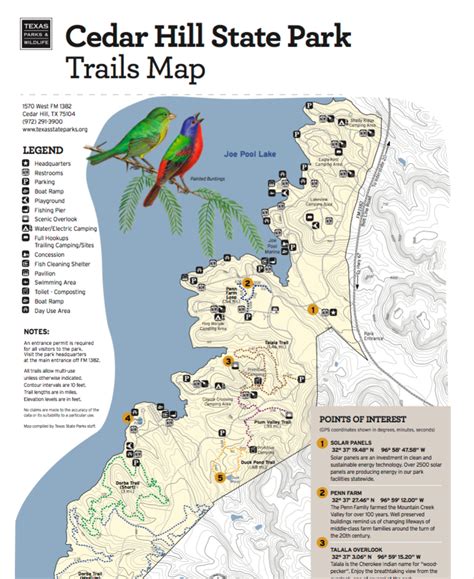 Cedar Hill State Park Map – The World Map