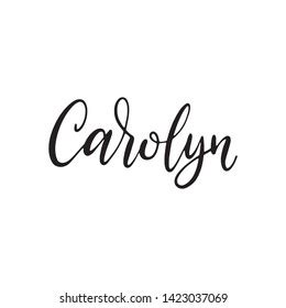 14 Carolyn Name Image Images, Stock Photos & Vectors | Shutterstock