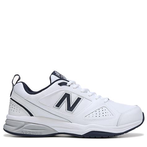 New Balance Leather 623 V3 Medium/wide/x-wide Sneakers in White/Navy (White) for Men - Lyst