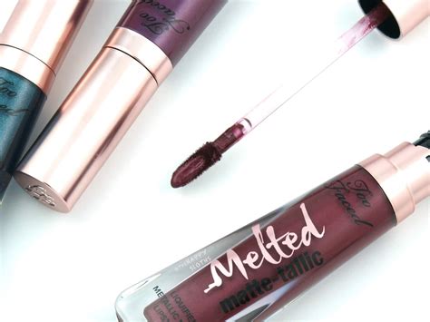 Too Faced | Melted Matte-tallic Liquified Metallic Matte Lipstick ...