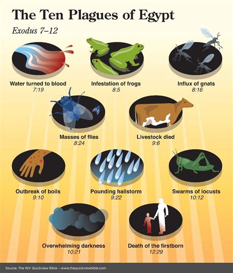 Ten plagues of Egypt | Scripture study, Bible study, Bible facts