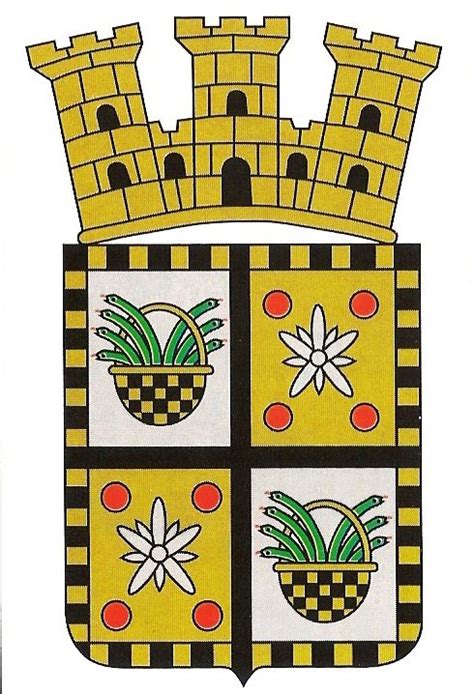 Escudo de Yauco, Puerto Rico |The Coat of Arms of Yauco is quartered by a central cross ...