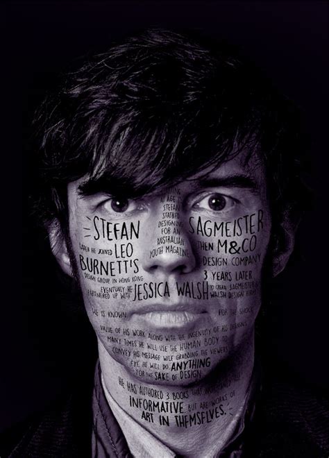 Stefan Sagmeister, österreichischer Grafikdesigner und Typograph | Sagmeister, Stefan sagmeister ...