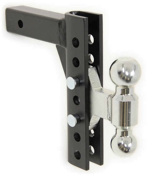 EZ Heavy Duty Adjustable Hitch with Combo Ball Andersen Ball Mounts AM3298