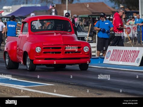 Dragster at the Redding Drag Strip in Northern California Stock Photo ...