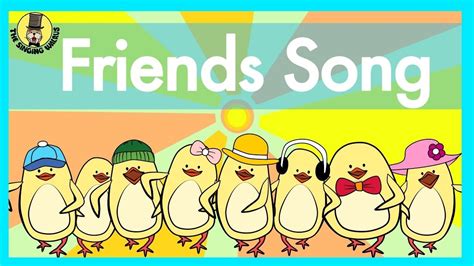 Friends Song | Verbs Song for Kids | The Singing Walrus - YouTube | Verb song, Kids songs, Kids ...