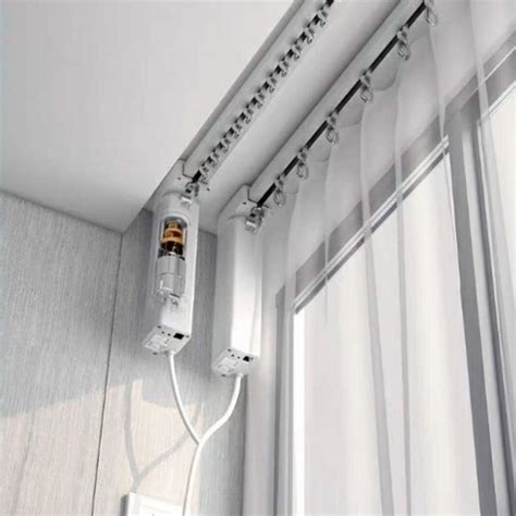 LOYALHEARTDY Automated Electric Curtain Track with Remote Control India ...