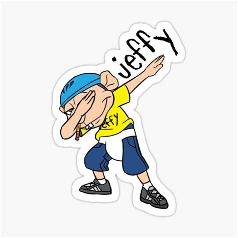 Sml Jeffy Stickers | Puppet drawing, Cartoon design, Cartoon kids