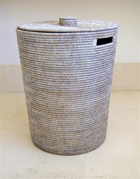 Why might you need a laundry basket with lid ? White Washed Laundry Baskets with Lids Laundry ...