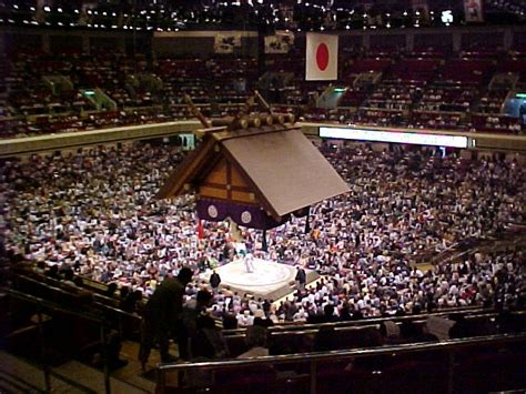 Ryogoku Sumo Hall, Tokyo (Illustration) - World History Encyclopedia