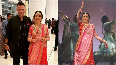 Nita Ambani dances to Raghupati Raghav Raja Ram at NMACC Gala wearing ...