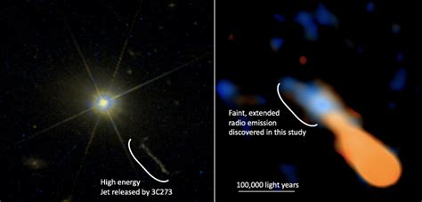 ALMA Spots Unknown Radio Structure around Distant Quasar | Sci.News