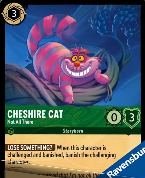 Cheshire Cat, Not All There : Disney Lorcana TCG