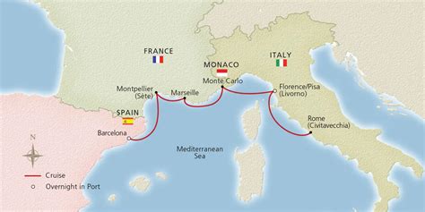 Iconic Western Mediterranean - 2025 Itinerary - Barcelona to Rome (Civitavecchia) | Viking®