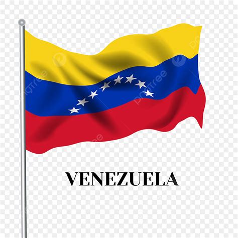 A Mano La Bandera Venezolana Dibujo Animado Hecho PNG ,dibujos Día Nacional De Liberación De ...