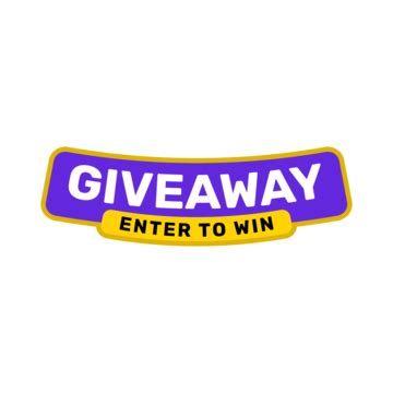 Giveaway Banner Vector Art PNG Images | Free Download On Pngtree