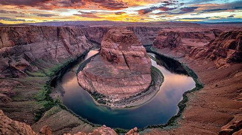 Horseshoe Bend, Landscape, Grand Canyon, Sunset, Nature, HD wallpaper ...