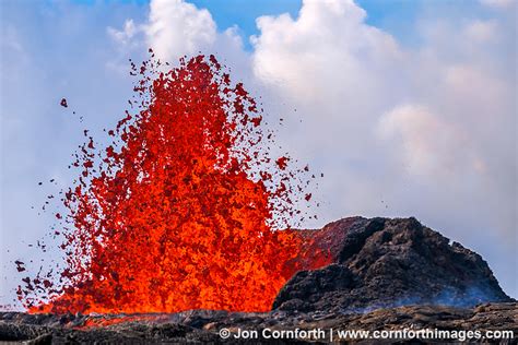 Leilani Lava Fountain 15 Photo, Picture, Print | Cornforth Images