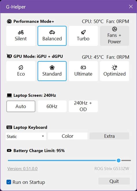 G-Helper: The Armoury Crate Alternative for ASUS Gaming Laptops