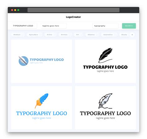 Typography Logo Design: Create Your Own Typography Logos