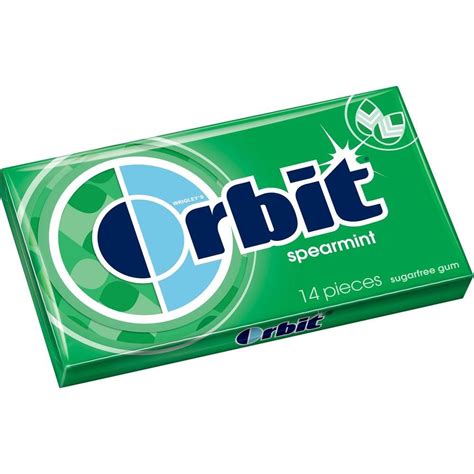 Orbit Spearmint Gum (14-Piece)-11620 - The Home Depot