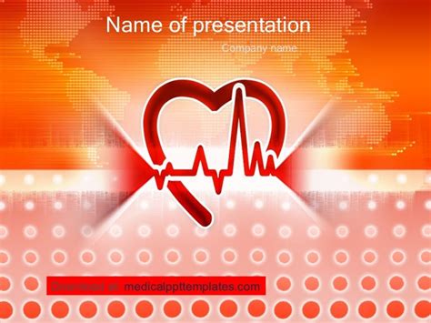 Cardiology powerpoint template