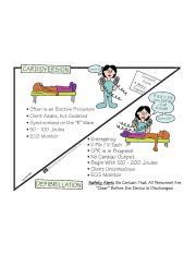 Cardioversion-Defibrillation Notes - CARDIOVERSION Synch On Consent Form Signed If it's V - Fib ...