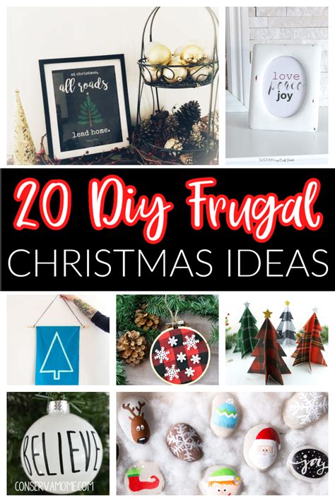 ConservaMom - 20 DIY Frugal Christmas Ideas to Save you Money