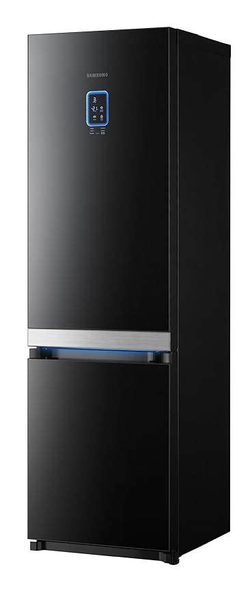 Samsung RL55VTEBG Frost Free Fridge Freezer 2 metre high Black Glass ...