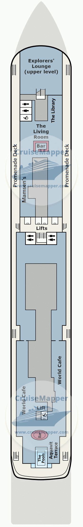 Viking Octantis deck 5 plan | CruiseMapper