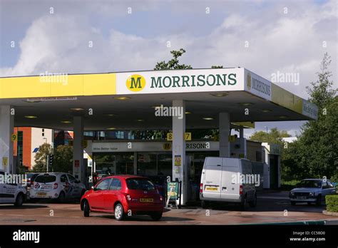 Morrisons petrol station hi-res stock photography and images - Alamy