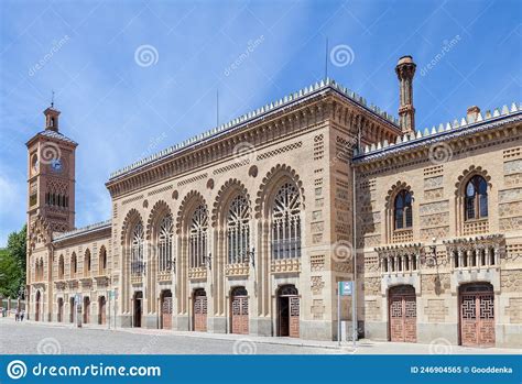 View of the Railway Station in Toledo Stock Image - Image of rail ...