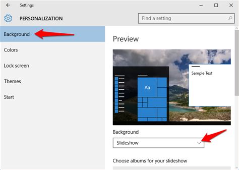 How to Create Desktop Slideshow on Windows 10